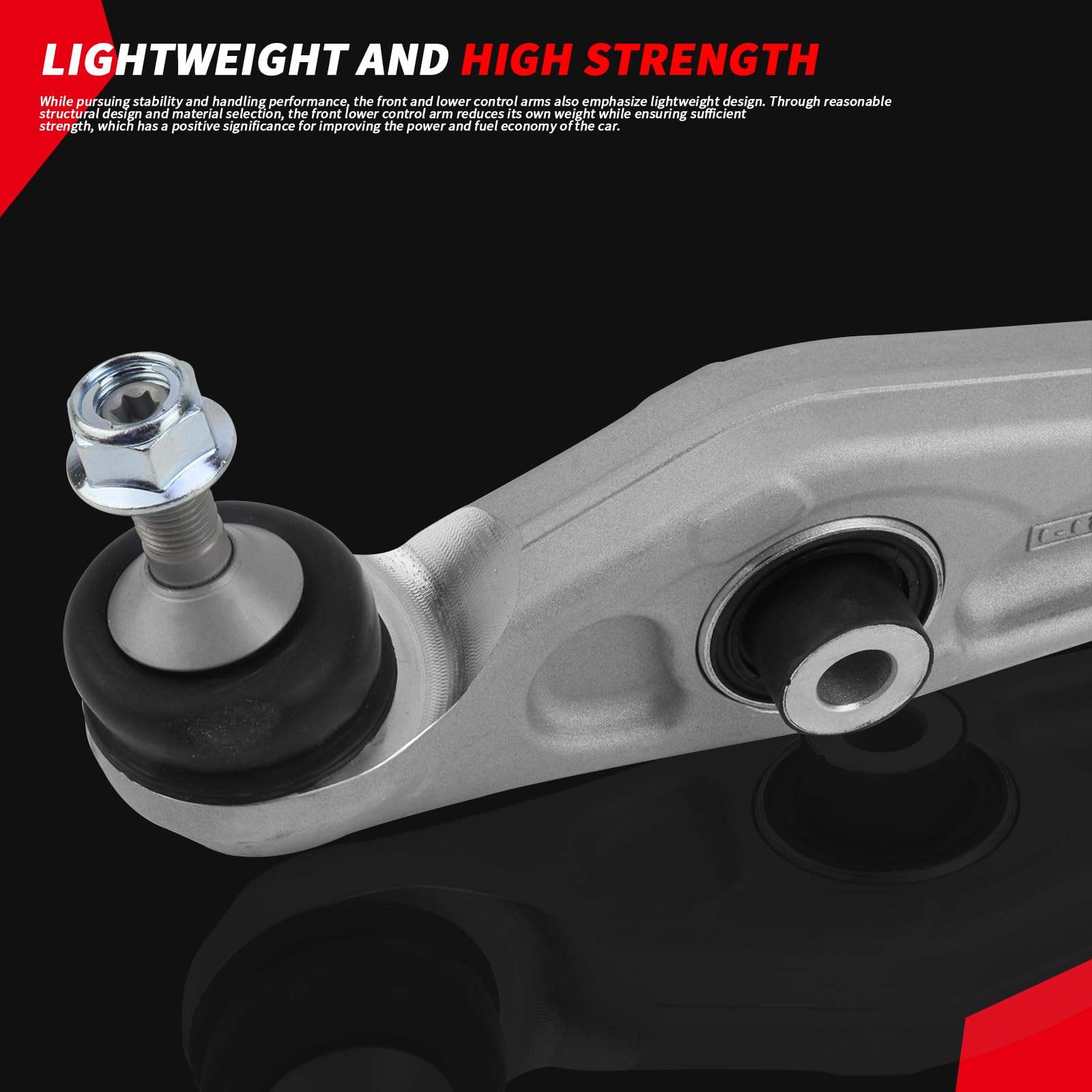 104435400A Left Front Lower Suspension Control Arm for Tesla MODEL 3 104435900A 104435600C 104435100C 1044359 1044354 104439100D