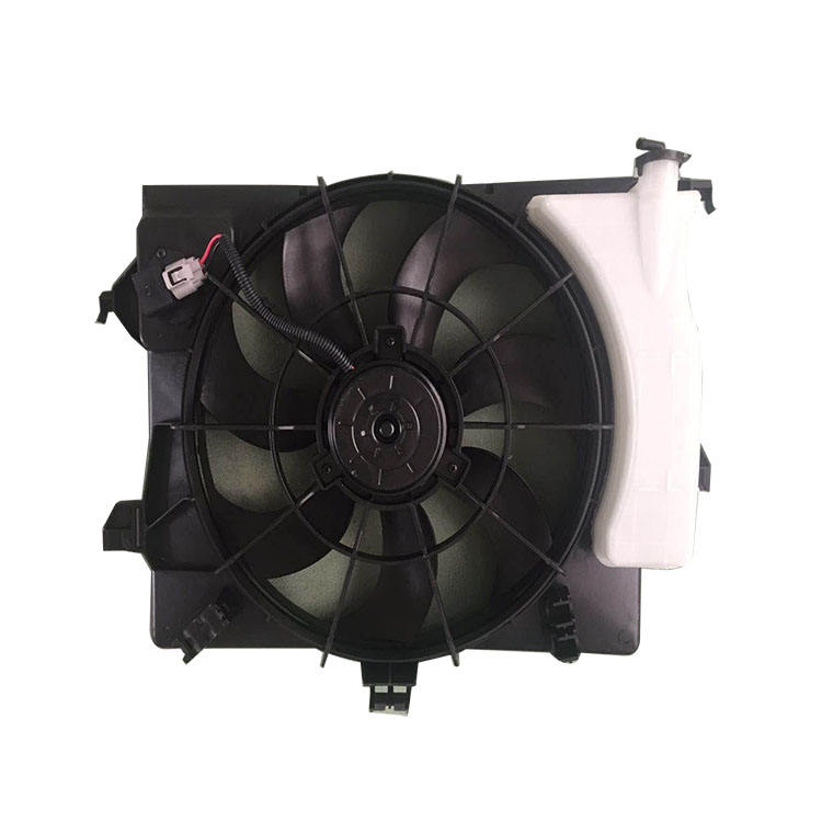 Radiator Condenser Cooling Fan Assembly for Kia Rio Hyundai Accent 1.6L 2012-2017 25380-1R050